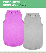 CAMISAS de verano para perro, ropa transpirable de secado rápido para mascotas, chaleco sin mangas, ligero y elástico para perros pequeños, medianos y grandes
