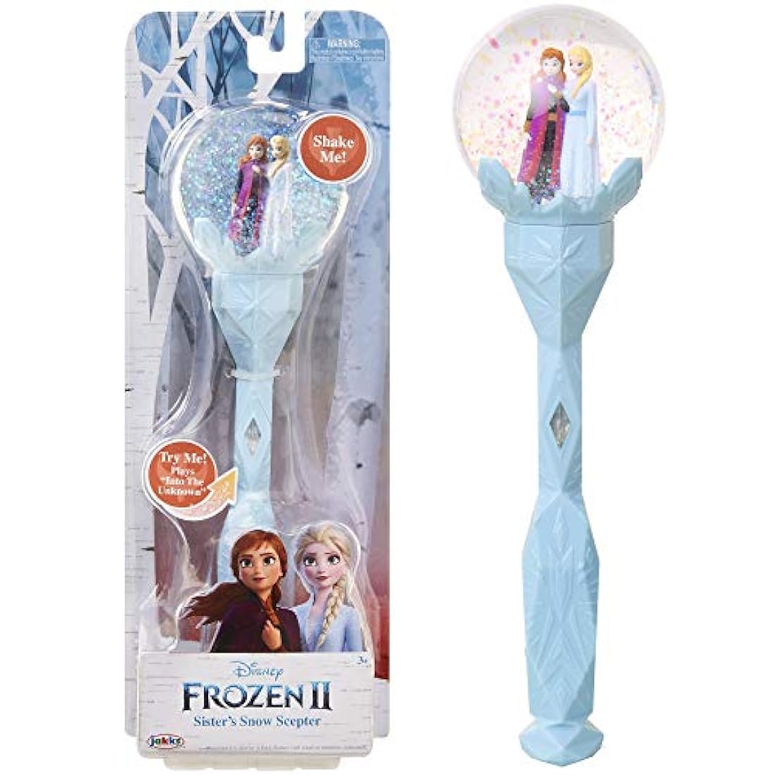 Frozen 2 Sisters Musical Snow Wand Costume Scepter