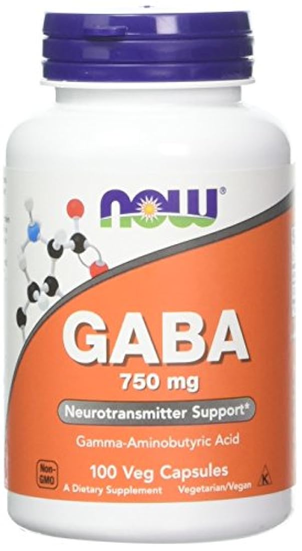 ahora alimentos Gaba 750 Mg - 100 Vcaps