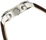 Reloj deportivo de dos tonos de hombre de acero inoxidable