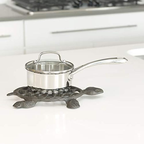 Salvamanteles de hierro fundido para platos calientes