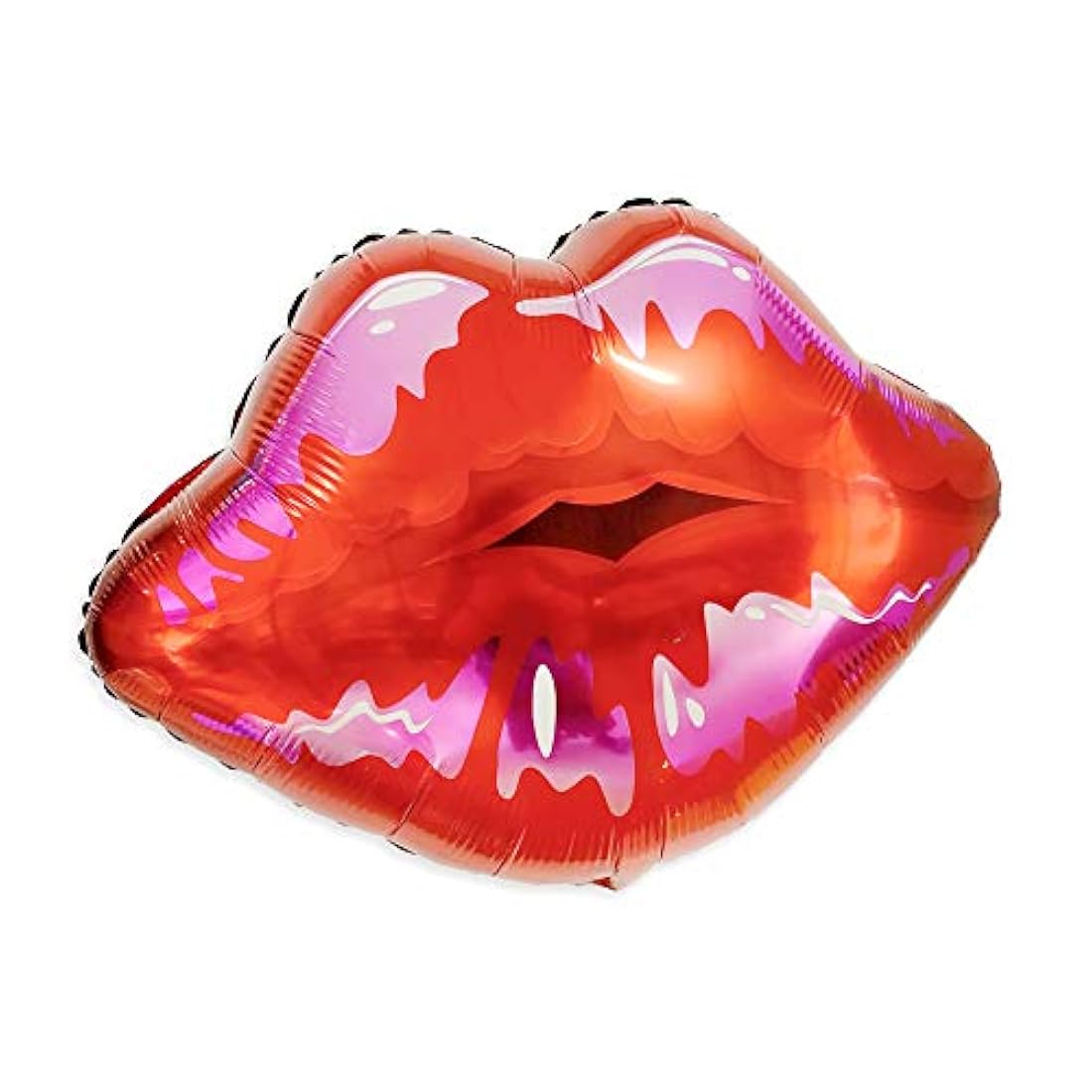 Kiss Labios Globos Rojo Labios Forma Mylar Foil Globo