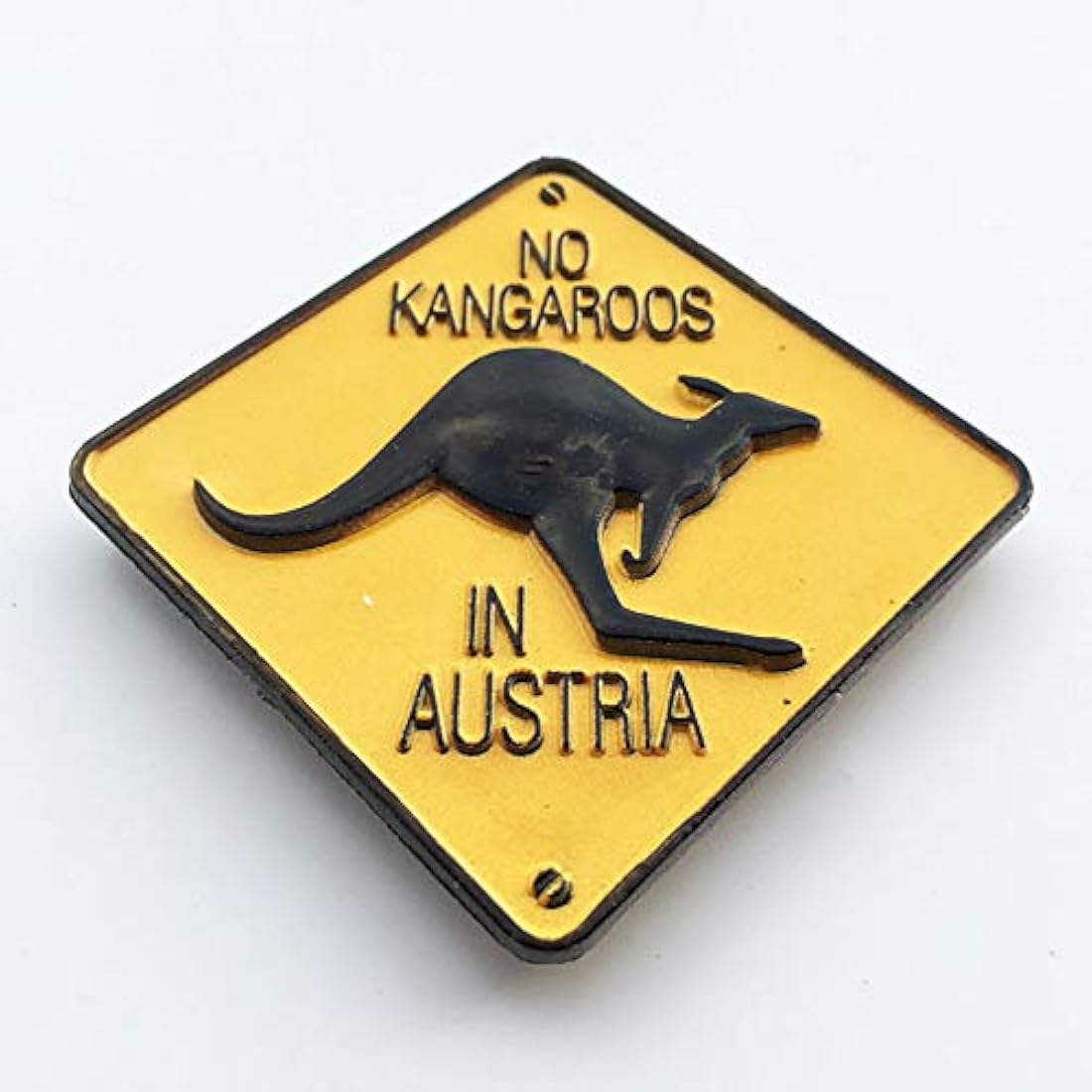 Imán 3D para nevera con diseño de canguro en Austria