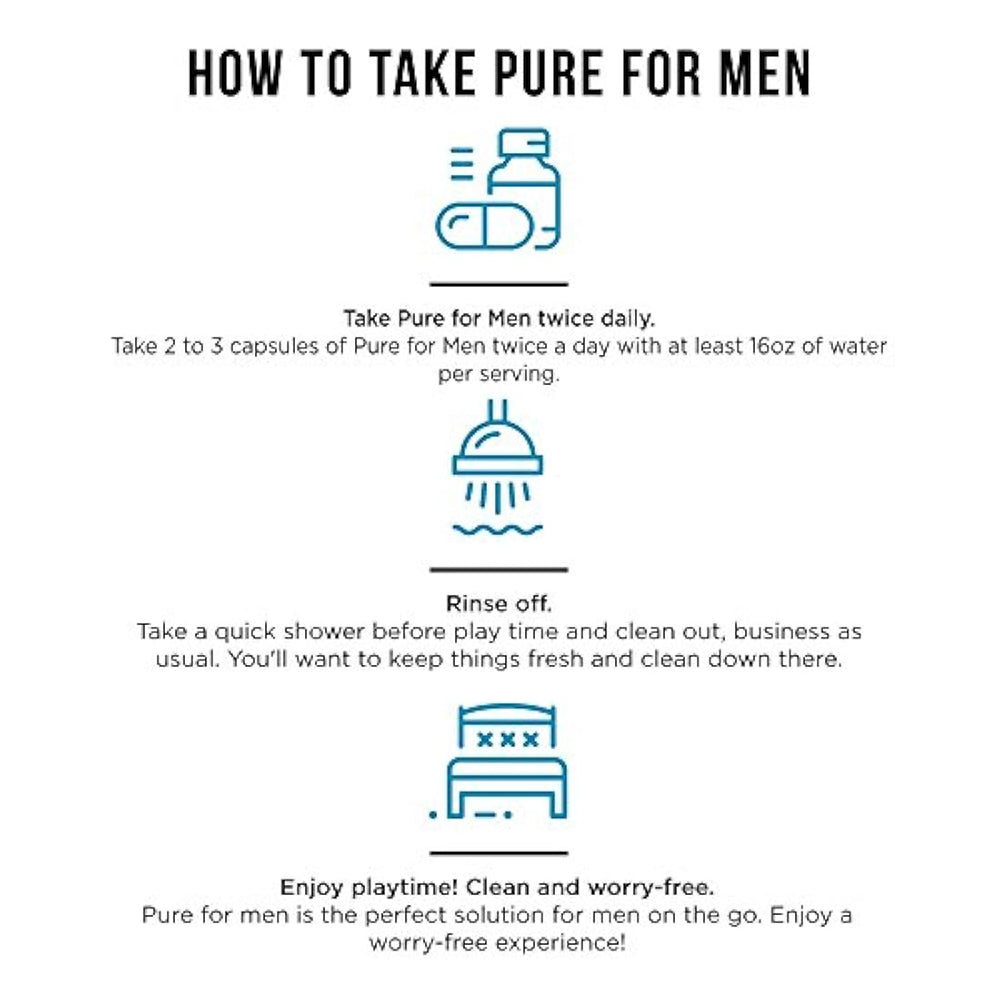 Pure for Men - El suplemento de fibra de limpieza vegana