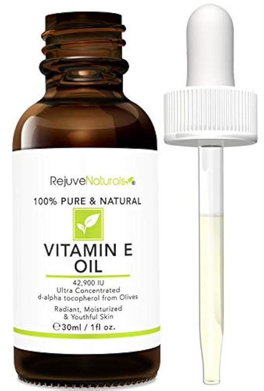 Aceite de vitamina E para piel hidratada y juvenil