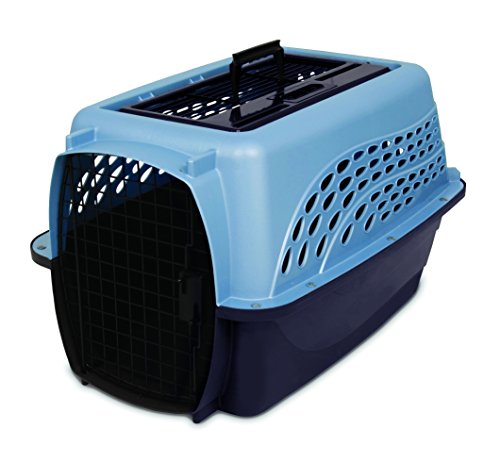 Perrera de dos puertas con carga superior para mascotas