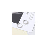 Aretes pequeños de aro  para mujer