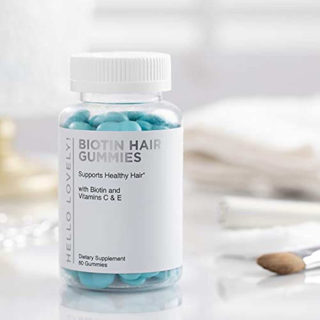 Vitaminas de goma para el cabello