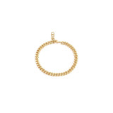 Pulseras de oro chapada en oro de 14 quilates delicada