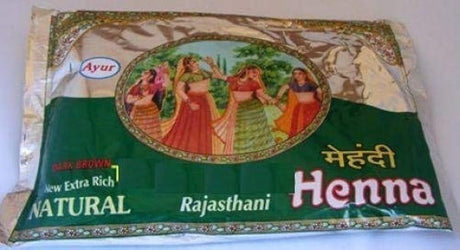 ayur Rajasthani Henna (mehndhi) (200gm X 2 Unidades)