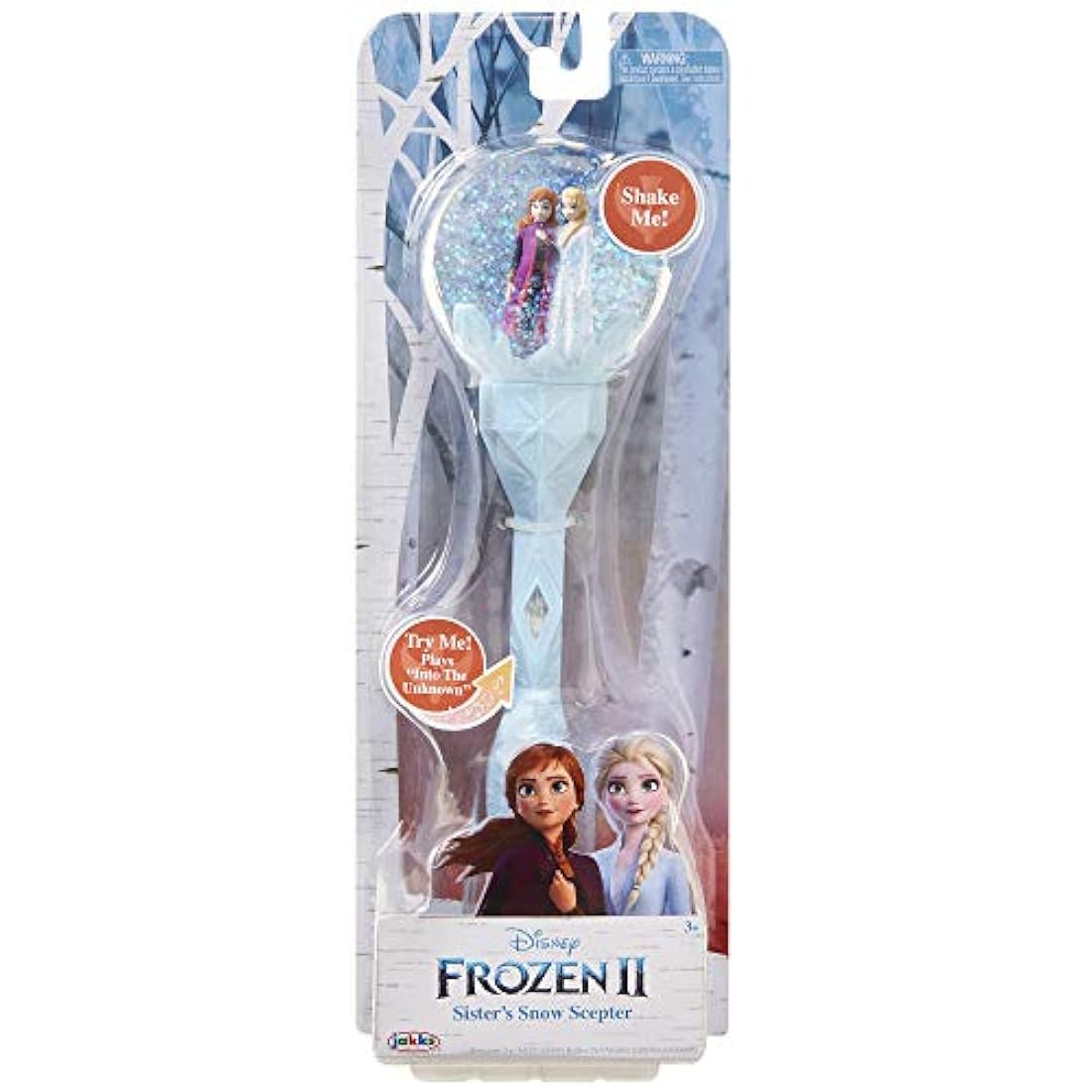 Frozen 2 Sisters Musical Snow Wand Costume Scepter