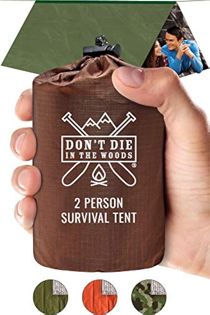 Tienda de campaña de supervivencia ultraligera (2 personas)