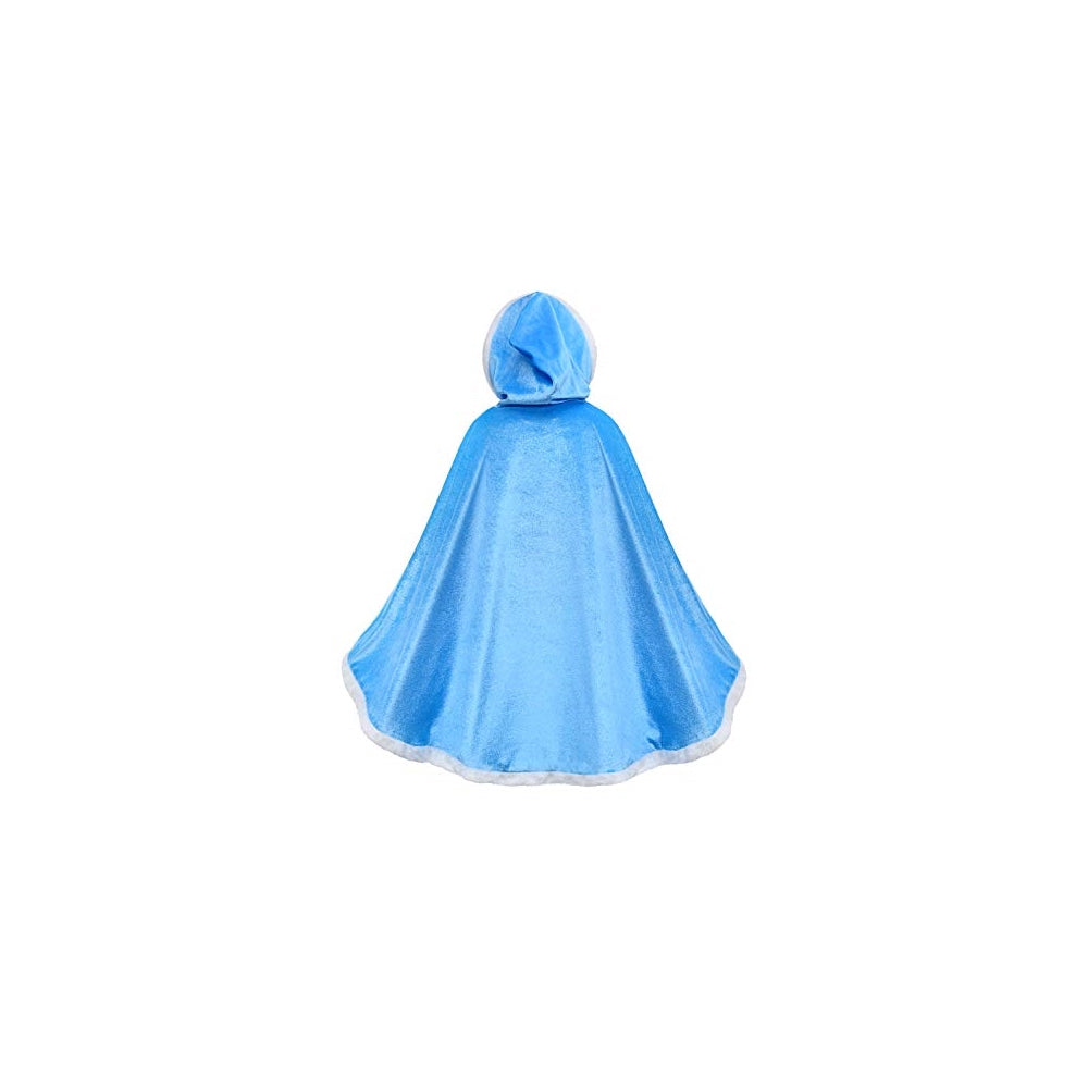 Disfraces de princesa con capucha y capa talla 2 a 3T