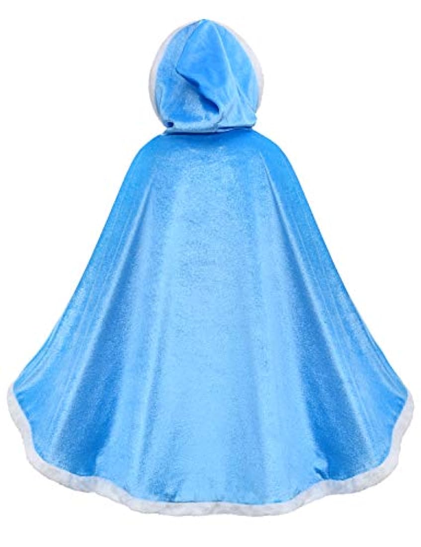 Disfraz de princesa con capucha y capa
