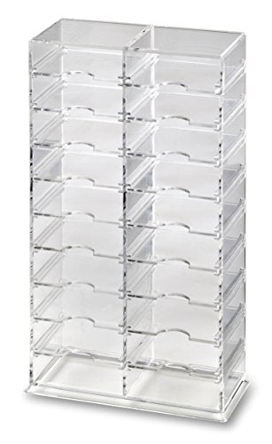 Organizador de soporte de maquillaje acrílico