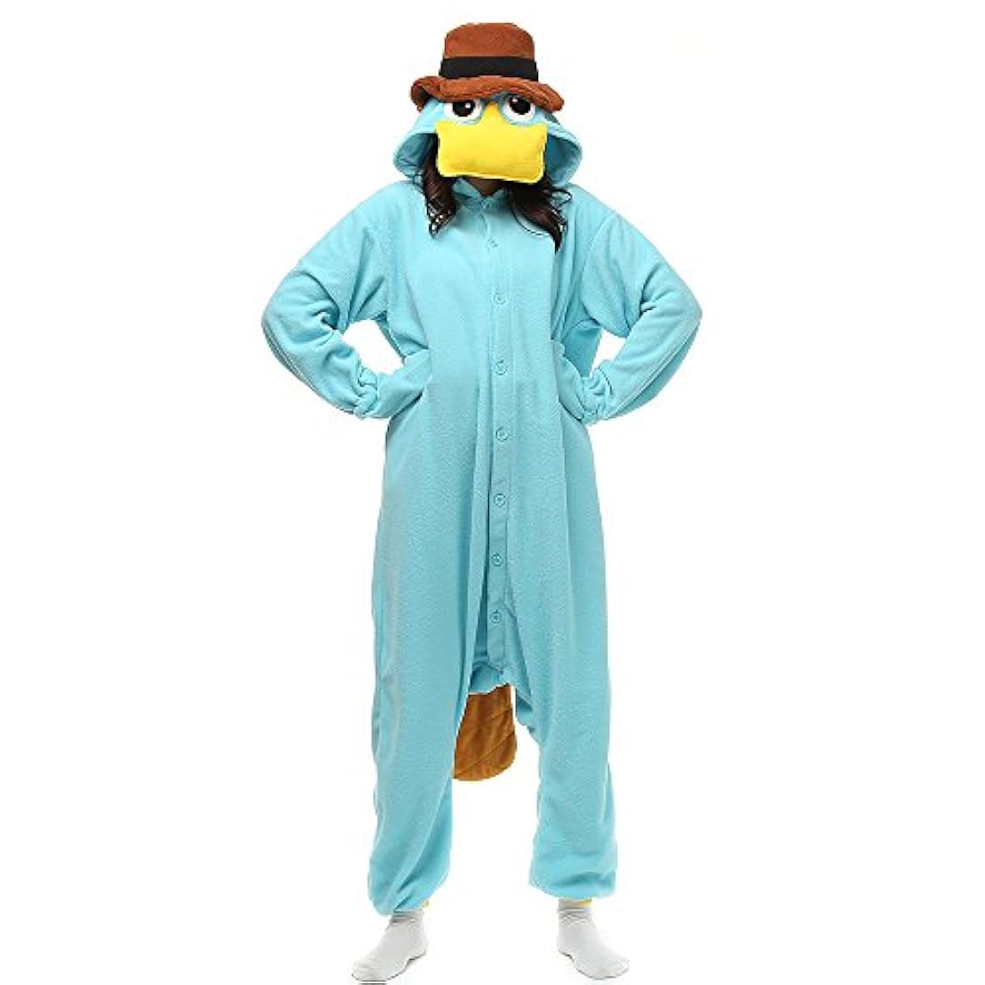Disfraces- Pijama unisex para adulto, color azul