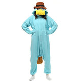 Disfraces- Pijama unisex para adulto, color azul