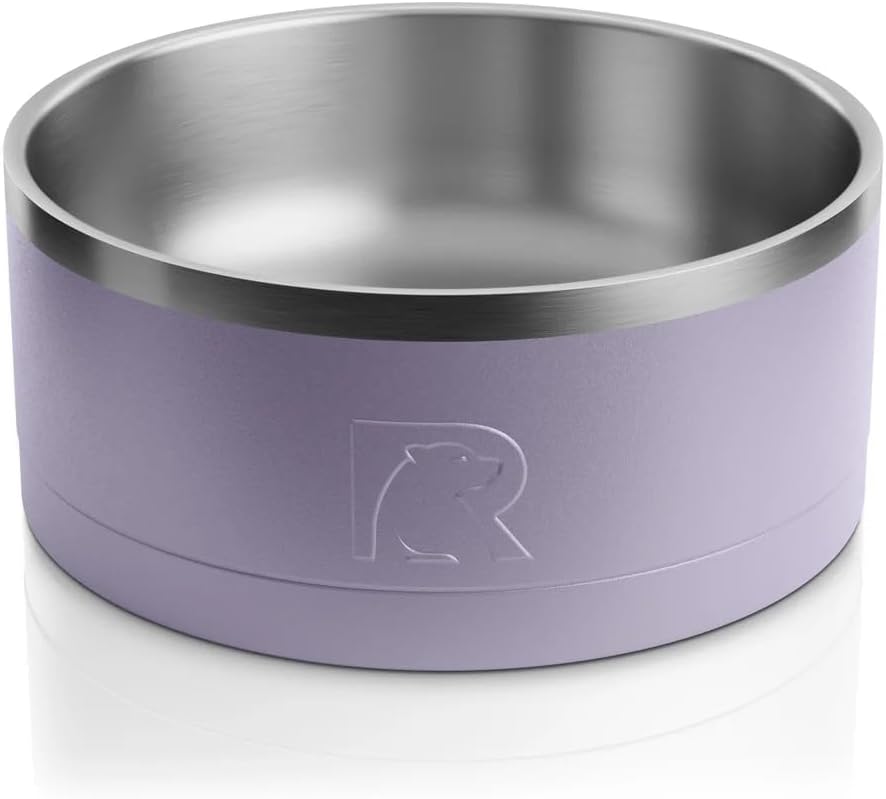 Cuenco 3 en 1 para perros RTIC, acero inoxidable, grande, modelo grande