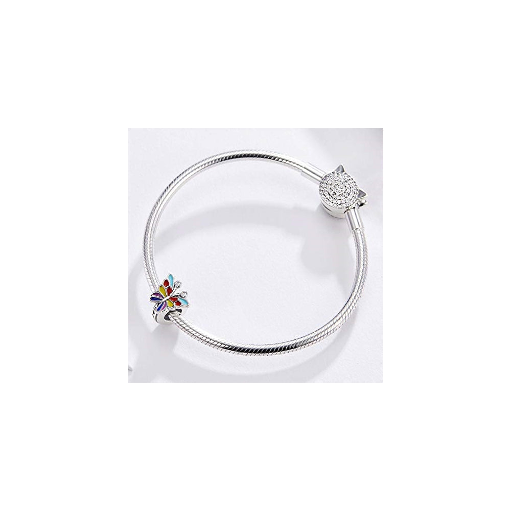 Pulseras y tobilleras espaciadora de plata 925