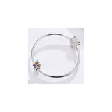 Pulseras y tobilleras espaciadora de plata 925