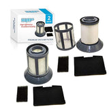 HQRP - Paquete de 2 tazas Suciedad con filtro  Aspiradora