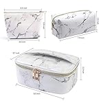 3 bolsas de maquillaje portátil de viaje bolsa MAGEFY
