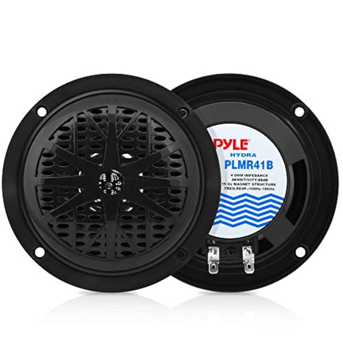 Parlantes marinos duales de 4 pulgadas