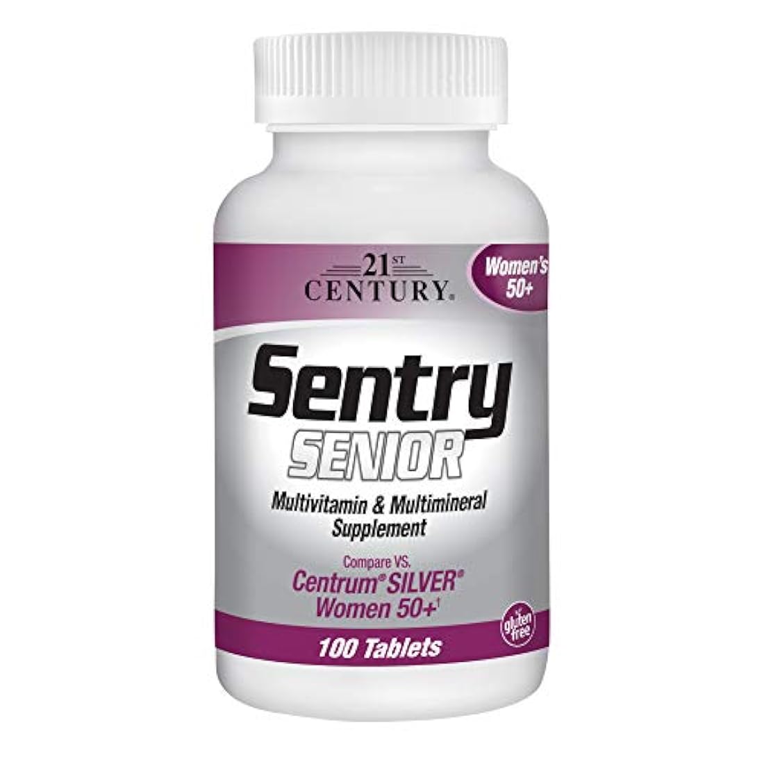 21st Century Sentry Senior Mujeres 50 Plus Tabletas, 100 unidades (27542)