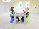 Juego de mesa y sillas 3 piezas, para niño