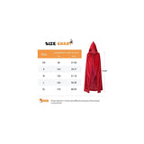 Disfraz Capa con capucha unisex para adultos talla XS