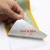 papel pintado autoadhesivo decorativo verde (4 x 32.8 pies)