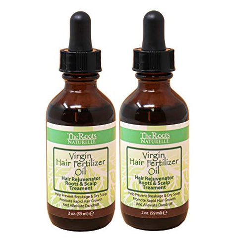 Aceite fertilizante de cabello virgen (2 unidades)