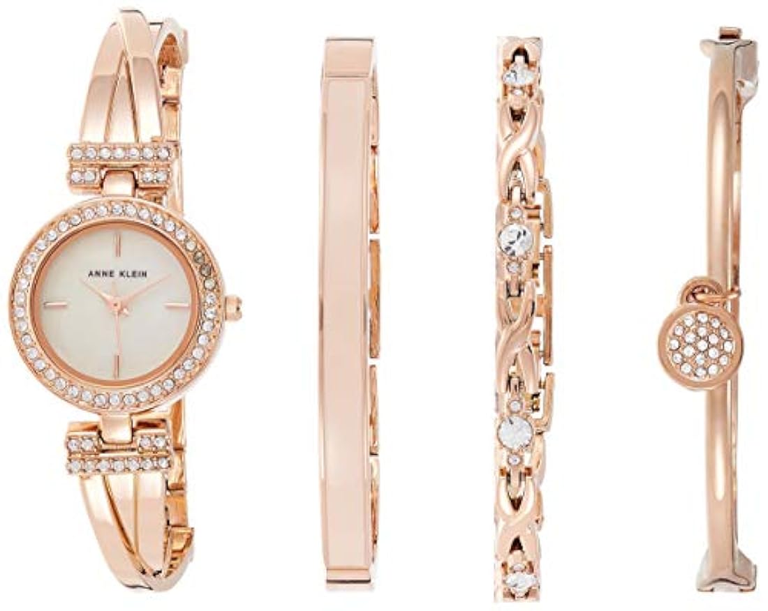 Juego de brazalete y reloj.