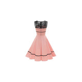 Disfraz Vestido estilo vintage de los años 50 talla S