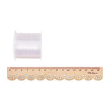 Pandahall - 1 rollo de alambre transparente de hilo de nylon