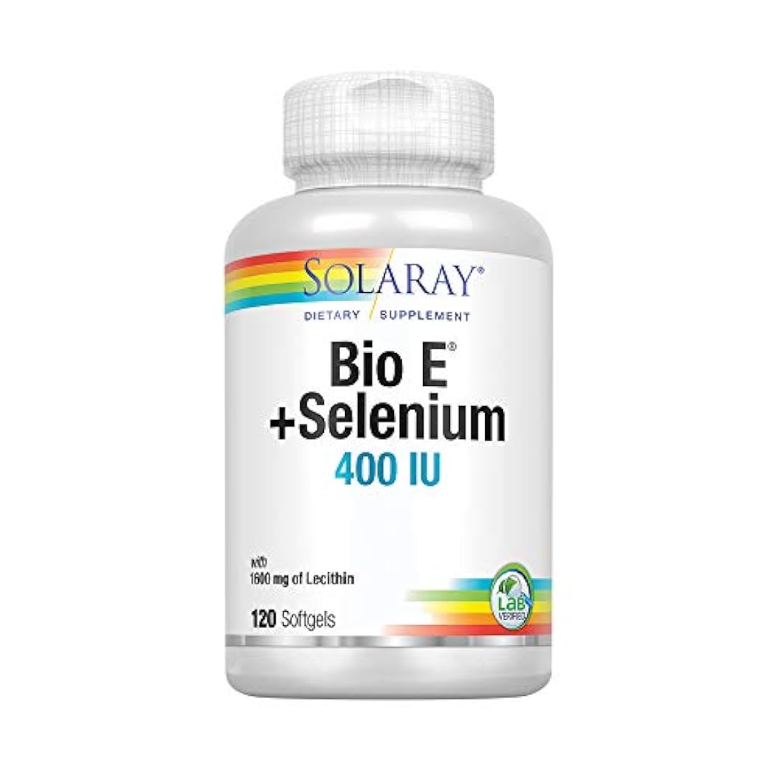 Solaray Bio E con suplemento de selenio, 400iu, 120 unidades