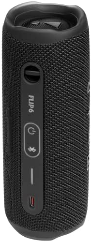 Altavoz Negro portátil JBL Flip 6 a prueba de agua con estuche gSport
