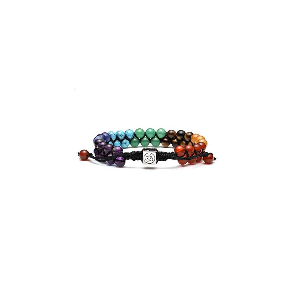 Pulseras y tobilleras de cuentas de chakras
