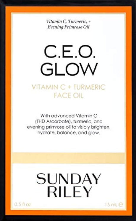 Aceite facial de cúrcuma  Vitamina C Sunday Riley