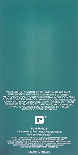 Eau de Toilette  Pour Homme, 3.4 onzas fluidas