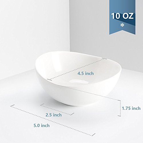 Cuencos de porcelana  para postre helado