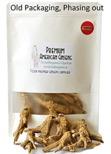 Raíz entera  ginseng americano natural sin OMG, sin gluten