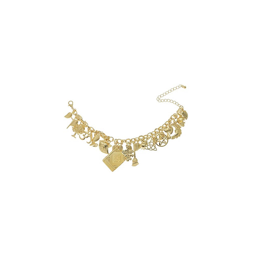 Pulseras y tobilleras con diseño de cruz y luna