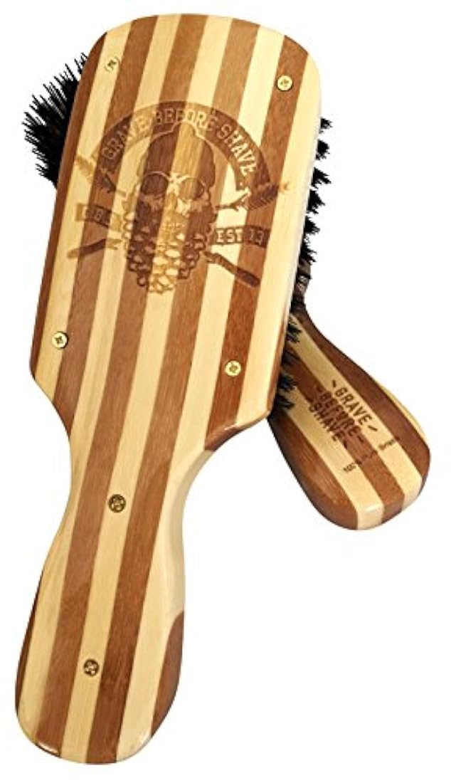 Grave antes Afeitado cepillo para polvo para barba