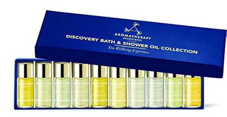 Colección de regalo de aceite de baño y ducha en miniatura