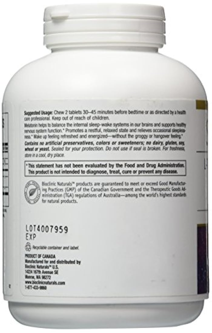 Bioclinic Naturals -  90 comprimidos masticables