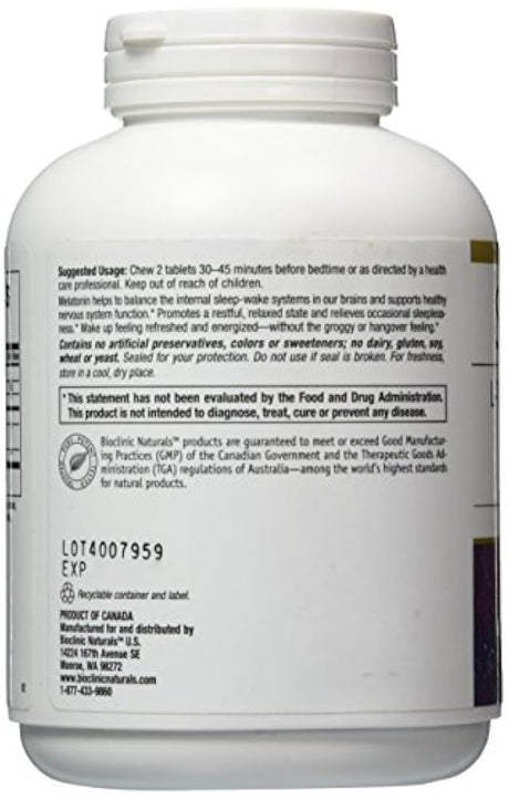 Bioclinic Naturals -  90 comprimidos masticables