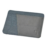 Cartera delgada para hombre de cuero minimalista