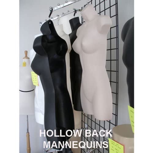 Maniquí Femenino S-M, Cuerpo de Torso, Con Gancho, Modelo 1