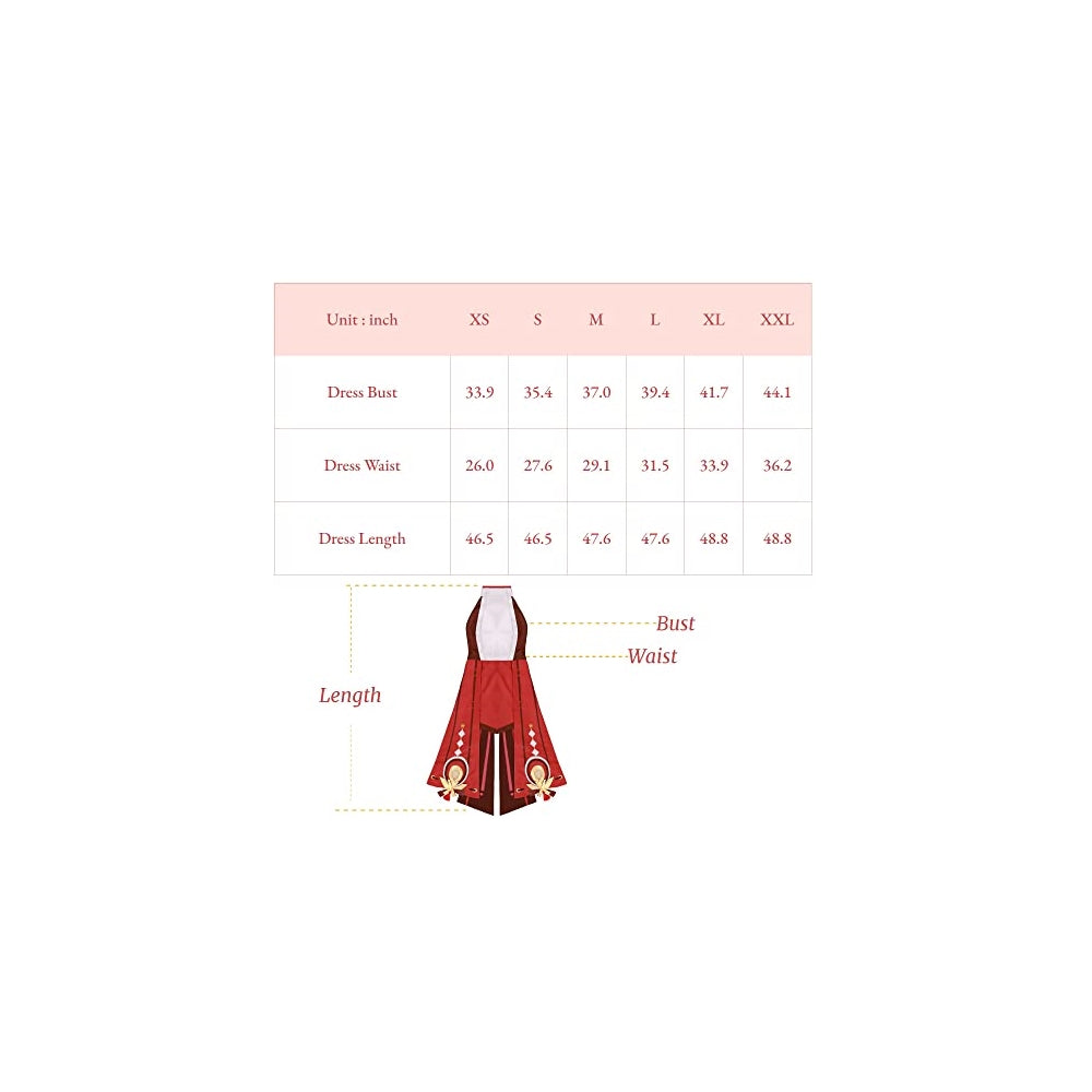 Disfraz de Yae Miko de Genshin Impact para mujer talla L